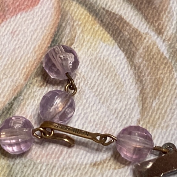 Karu Arke Jewelry Karu Arke Vintage Lucite 2 Strand Beaded Necklace